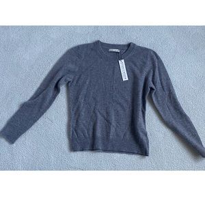 Alice + Olivia Fitted Crew Neck Sweater